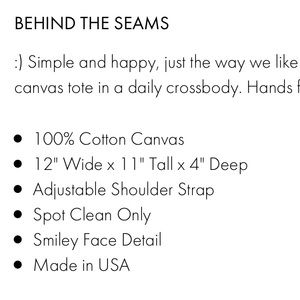kule Bags - Kule The Smile Bucket bag - canvas kule Bags - Kule The Smile Bucket bag - canvas